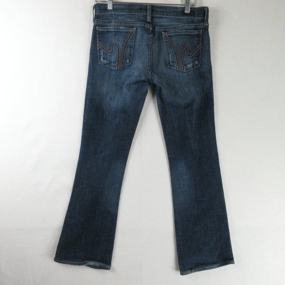 Citizens of Humanity Ric Rac #108 Stretch Low Waist Bootcut Jeans Size 28 - Picture 2 of 15
